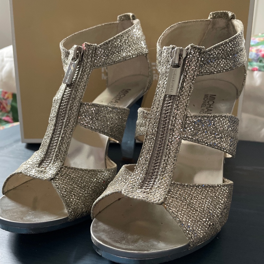 Michael Kors sparkly heels